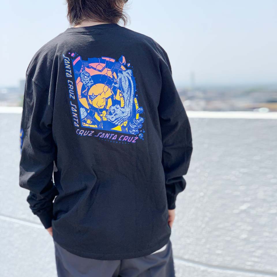 ロブ・ロスコップ Tシャツ 青 SANTA CRUZ サンタクルーズ メンズ ロブ・ロスコップ 半袖 T
