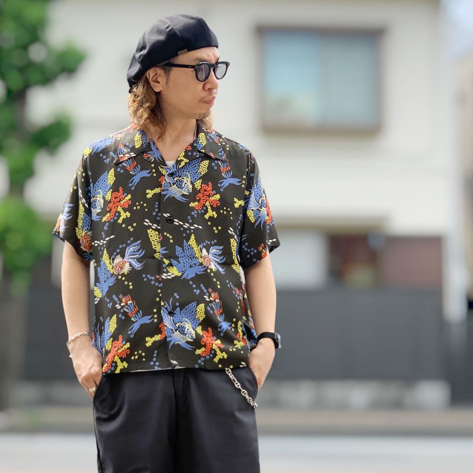 SUN SURF サンサーフ RAYON HAWAIIAN SHIRT “TROPICAL FISH”  (Lot No.SS39626)