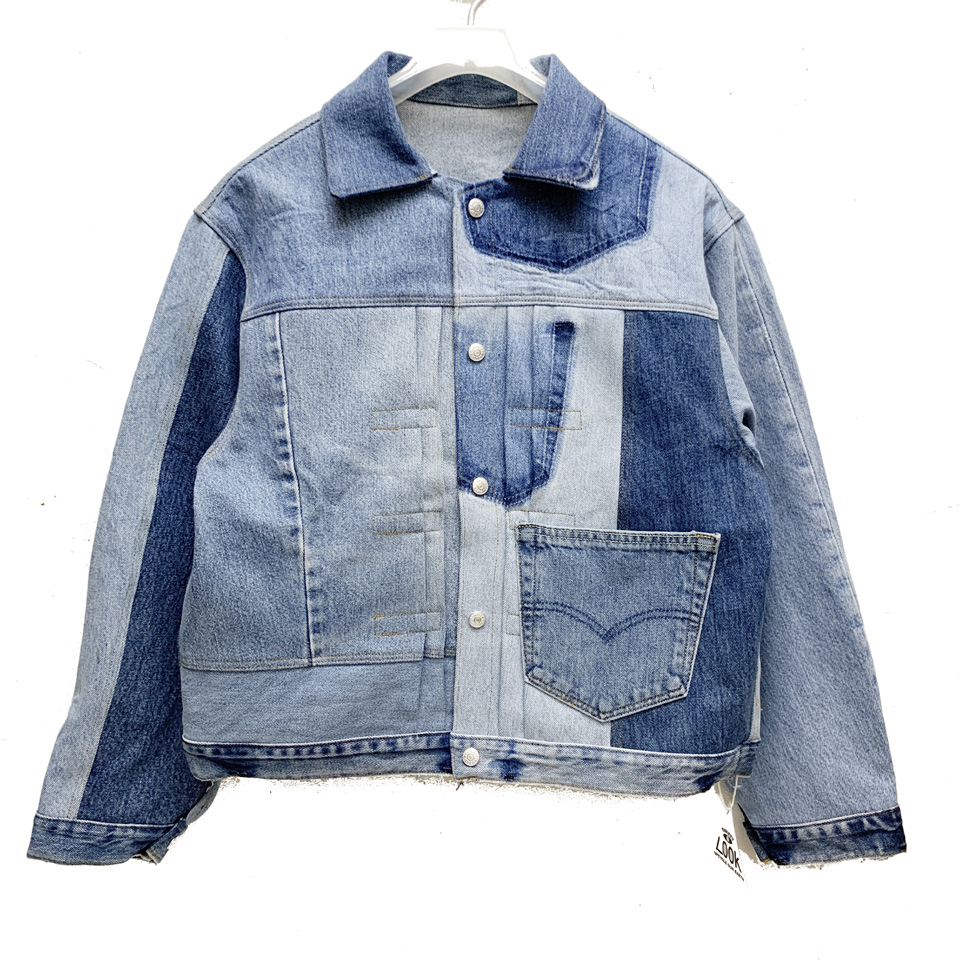 THRIFTY LOOK / LEVI'S REMAKE PLEATS JACKET