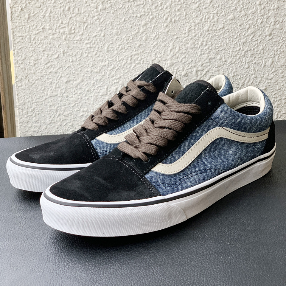 【VANS】 ヴァンズ OLD SKOOL DENIM NAVY 国内発送 VANS / OLD SKOOL DENIM NAVY
