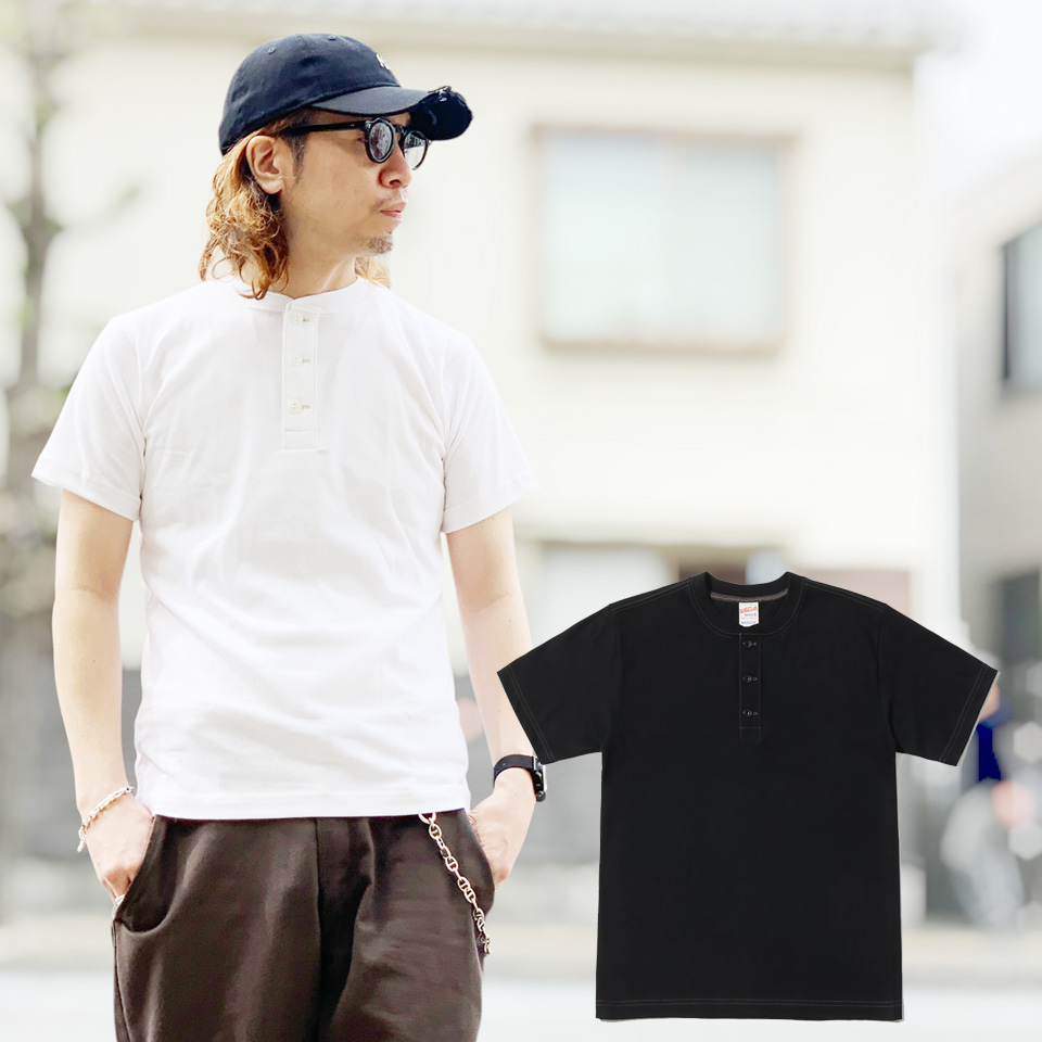 全2色 WHITESVILLE ホワイツビル HENLEY NECK PACK T-SHIRT (WV79681)