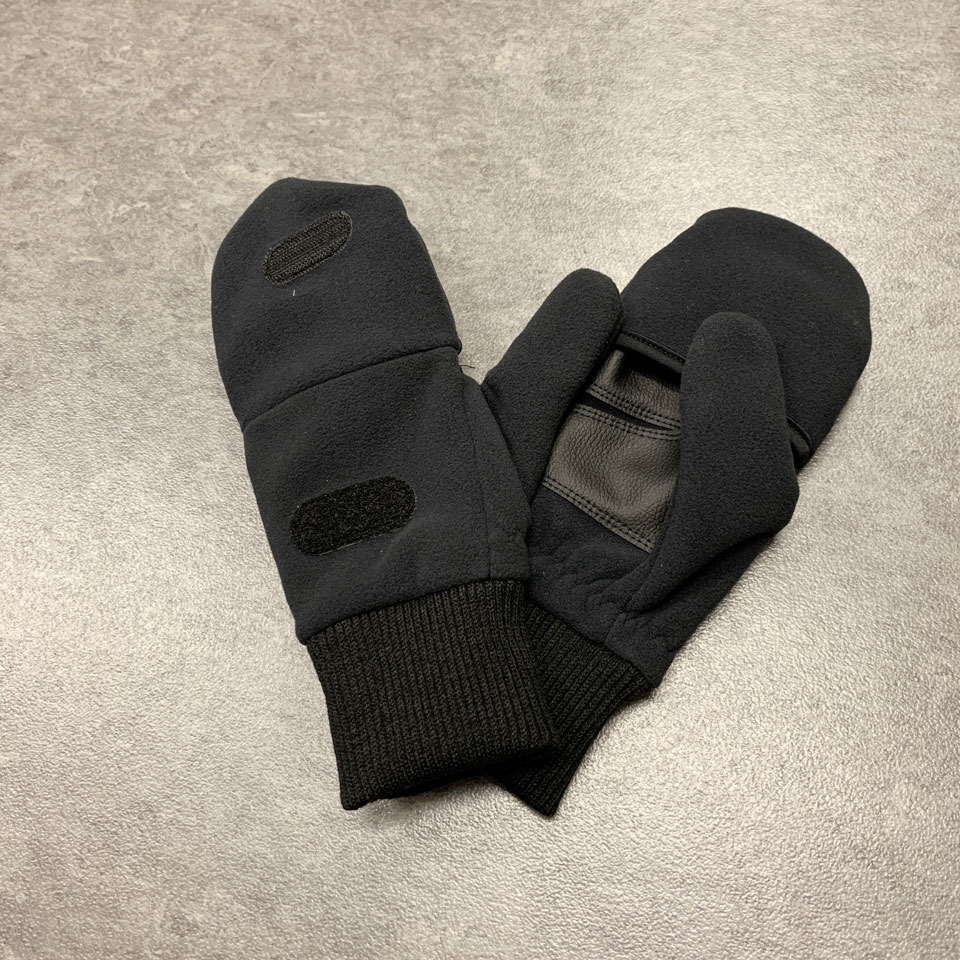 ワイルドシングス WILD THINGS 手袋 POLARTEC DETACHABLE MITTEN ミトン 2WAY ブラック 黒 BLACK WT24159TJ