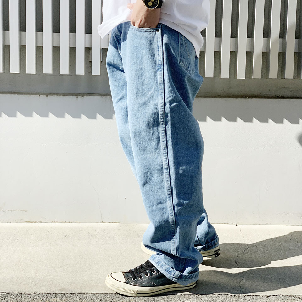パンツ Wrangler 00s wide buggy denim W30 セール】Wrangler/ラングラー US ORIGINALSコクーンシルエット