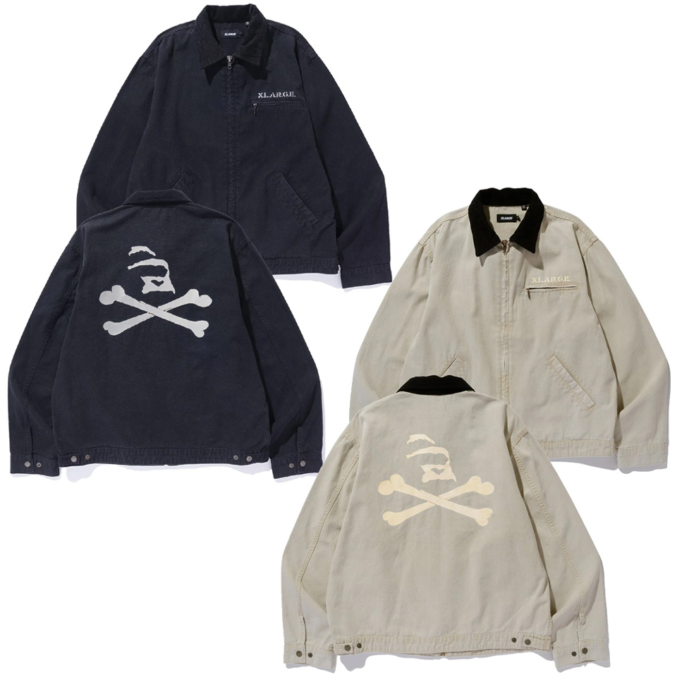 XLARGE / SKULL WORK JACKET