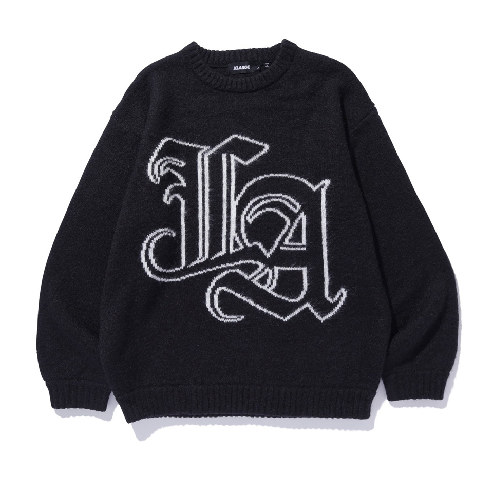 XLARGE / OLD ENGLISH MOHAIR KNIT SWEATER