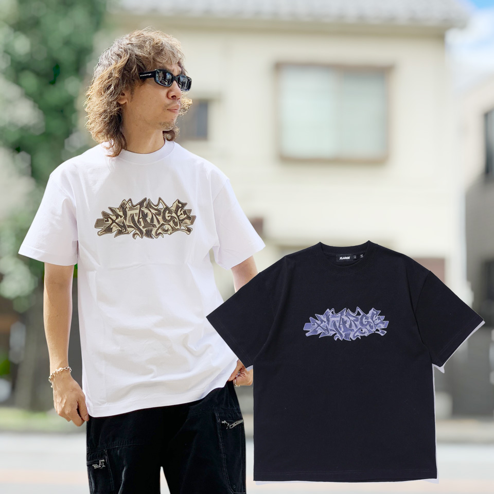 全2色 XLARGE エクストララージ BLACK BOOK S/S TEE (101263011023)