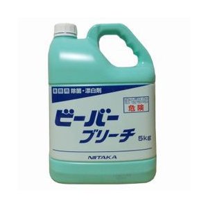 ニイタカ　ビーバーブリーチ5ｋｇ　業務用　3本　　　送料無料・個人宅配不可