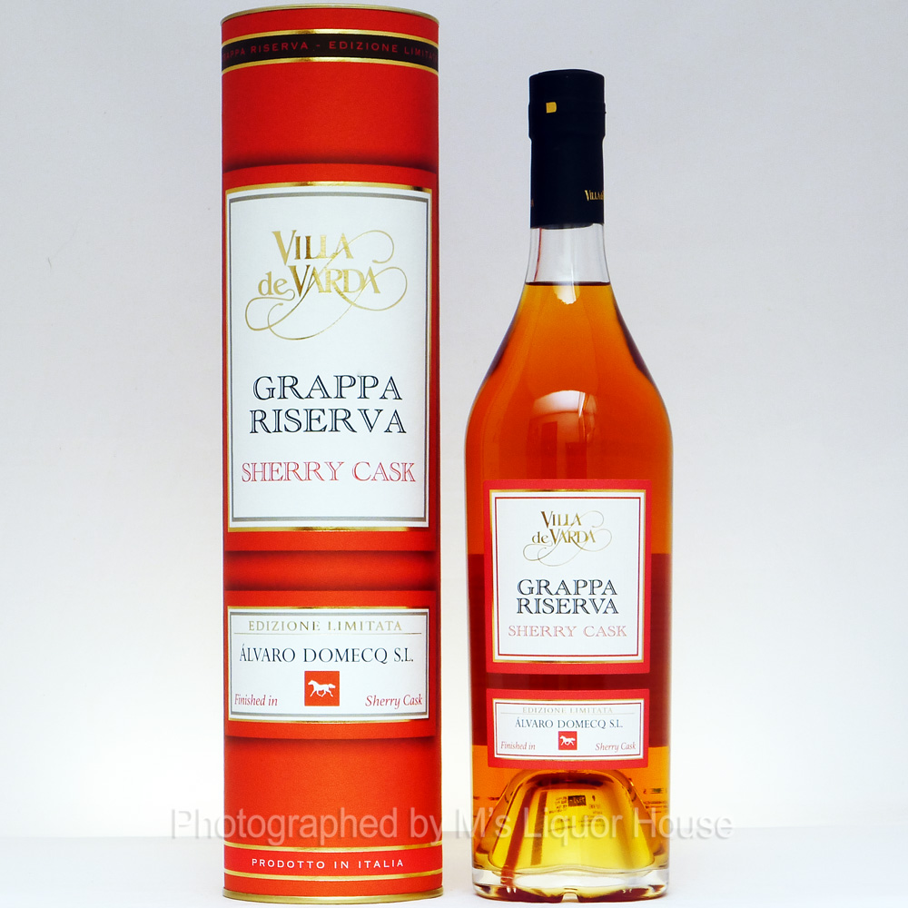 ヴィッラ・ディ・ヴァルダ グラッパ リゼルヴァ シェリーカスク