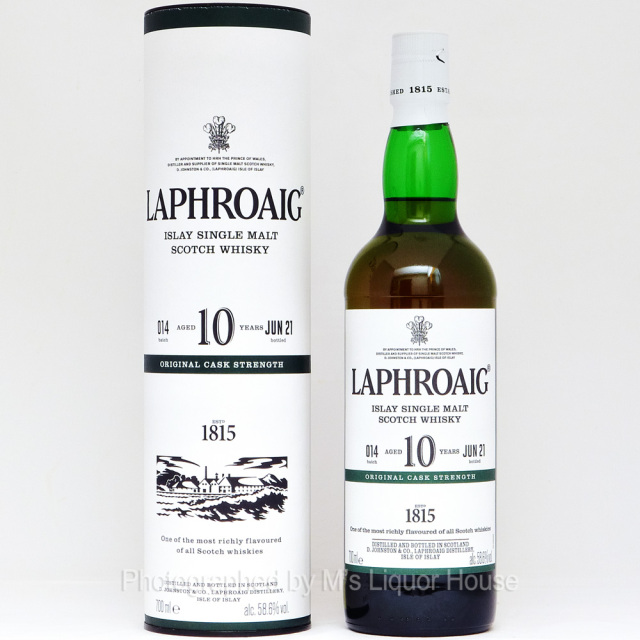 日本 ラフロイグ10年 カスクストレングス バッチ014 日本 ラフロイグ10年 カスクストレングス バッチ014