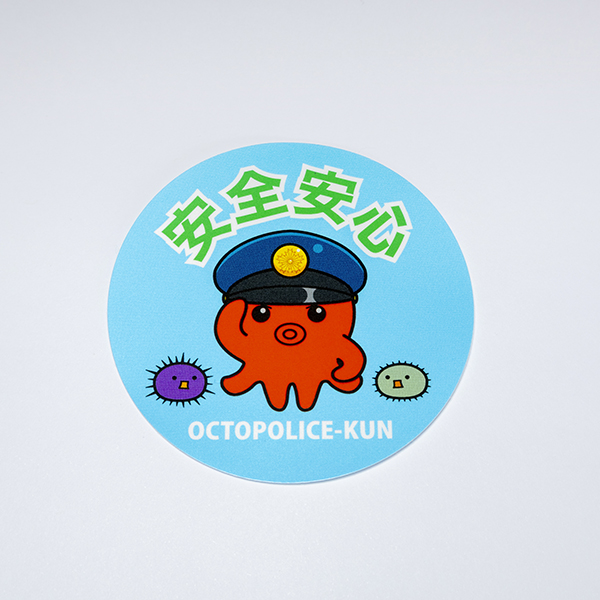 オクトポリス君ステッカー