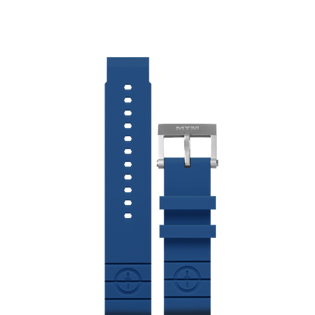 BLUE Rubber Strap II