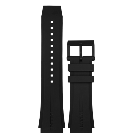 Black Rubber Strap Style 3