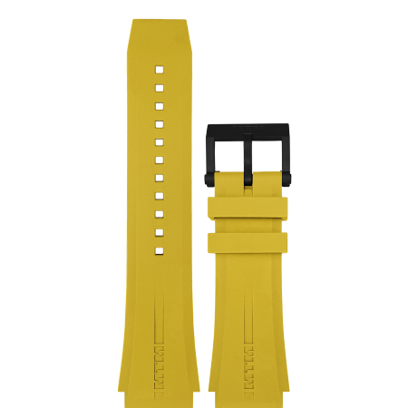 Yellow Rubber Strap Style 3