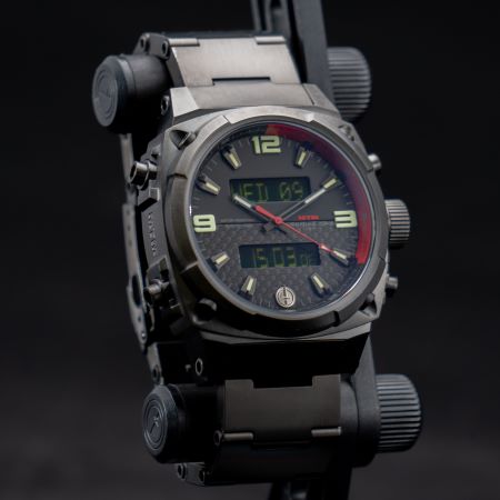 Air Stryk II Black - Carbon Red - Tit Band - MTM WATCH JAPAN 公式