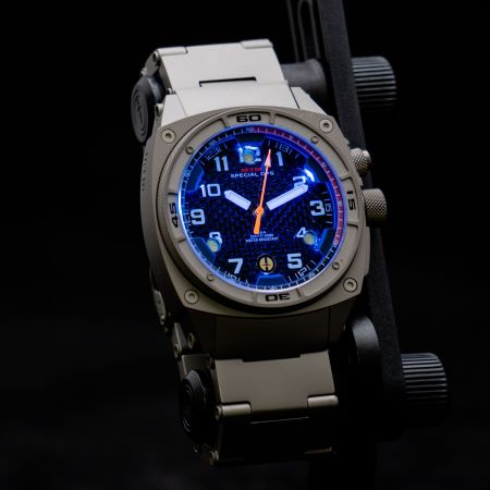 Falcon Grey Titanium - Tit Band - MTM WATCH JAPAN 公式オンラインストア