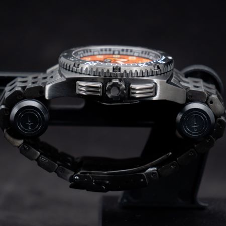 Patriot Black Tit Orange Dial - Tit Band - MTM WATCH JAPAN