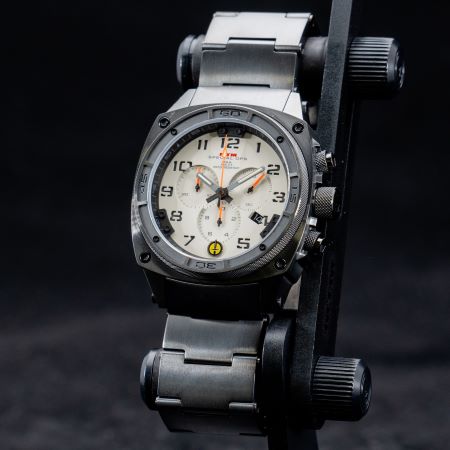 時計 MTM Predator II Grey PR2-TGR-GBB1-MBTIOH Predator II Grey Tit Grey Dial Black Sub Dial Black Number - Tit