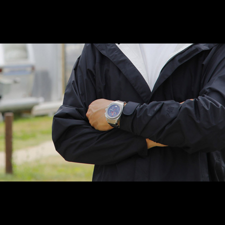 Predator II Grey Tit Grey Dial Black Sub Dial Black Number