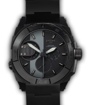 US-744X Black - Black-Grey Dial - Black Tit Band