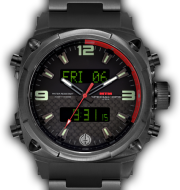 Air Stryk II Black - Carbon Red - Tit Band
