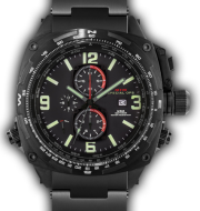 Cobra Black - Black Dial - Tit Band