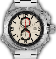 Cobra Silver - Tan Dial - Tit Band