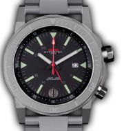 H-61 Grey-Lumi Dial-Stainless Steell Band