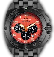 Patriot Black Tit Orange Dial - Tit Band