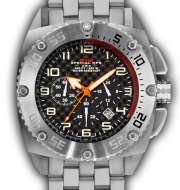 Patriot Silver Tit Black Dial - Tit Band