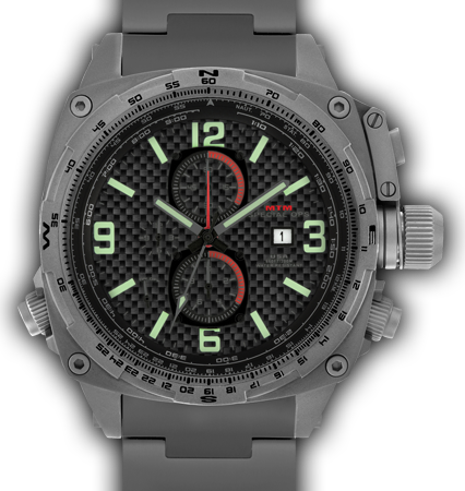 Cobra Grey - Carbon Lumi Dial - Tit Band