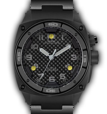 Falcon Black On Black Titanium -Tit Band