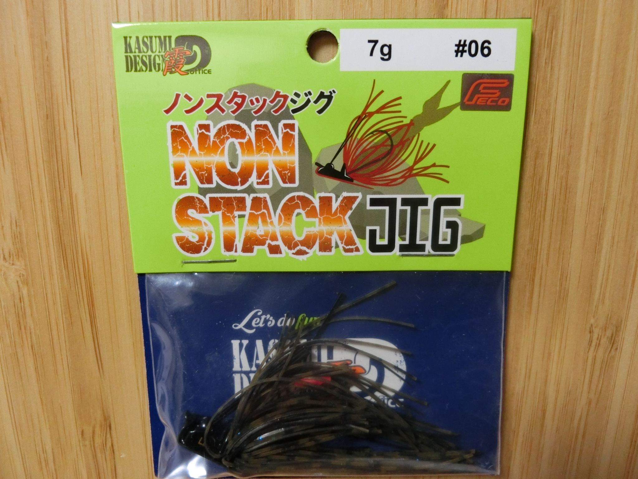 ノンスタックjig　7g 　06グリパン＆ブラック