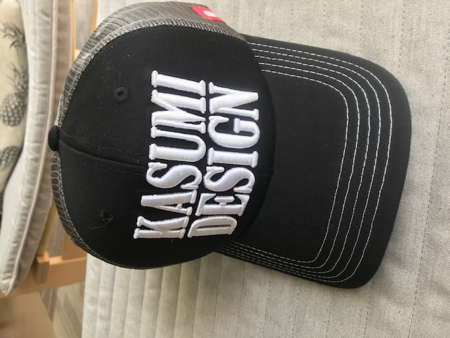 霞Dメッシュキャップ-ブラック