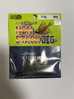 ノンスタックjig3.5g　06グリパン＆ブラック