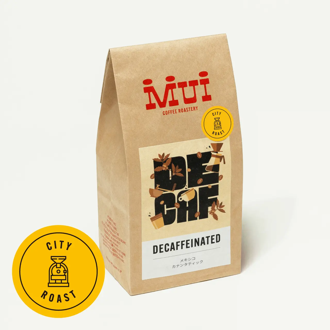 コーヒー豆通販 MUI】デカフェ・メキシコ「カナンタティック」シティ