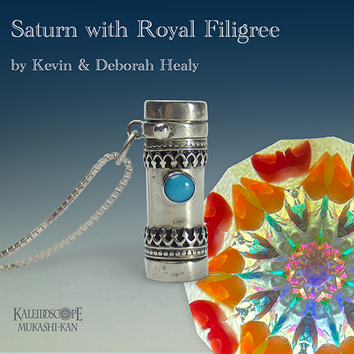 シルバーネックレス]Anodized Silver-Pink：Kevin & Deborah Healy