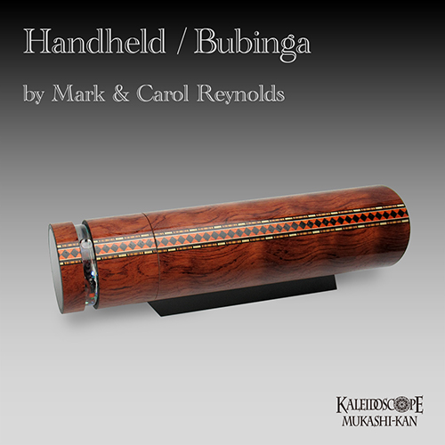 万華鏡（オイルチェンバー）赤茶 オイルチェンバースコープ]Handheld_Maple : Mark & Carole