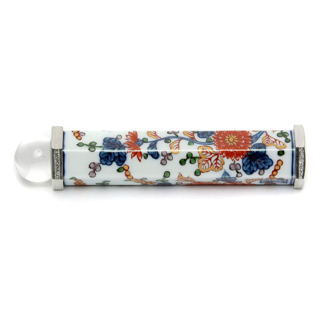 古伊万理風菊牡丹絵