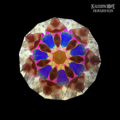 シルバーネックレス]Saturn_Floral band with Blue Topaz：Kevin