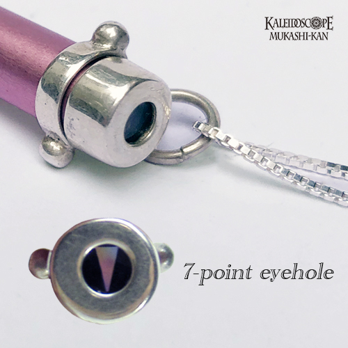 シルバーネックレス]Anodized Silver-Pink：Kevin & Deborah Healy