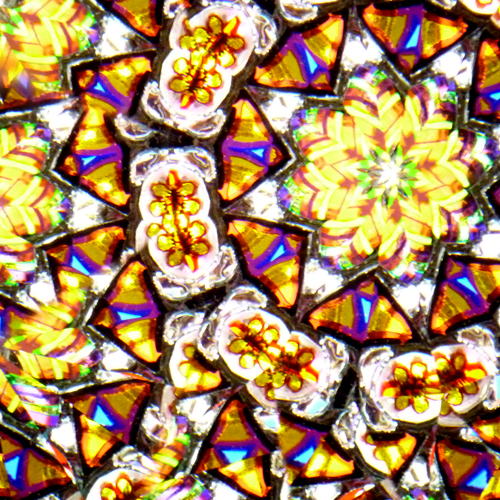 万華鏡：ホイール]フローレット・インターチェンジャブル（クローム