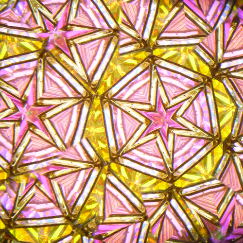 万華鏡：ホイール]スモール・カデット・ダイクロイック（ゴールド