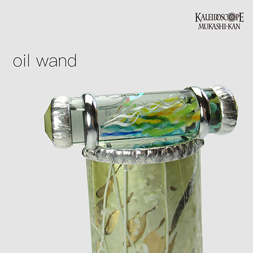 吹きガラス　オイル万華鏡 万華鏡：オイル]Twilight Jewel /3mir：小林綾花［送料無料］