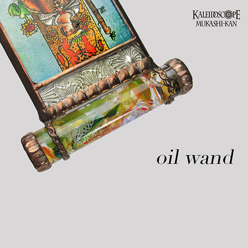 万華鏡：オイルワンド】Tarot Cards Kaleidoscope_Queen Wands：中里