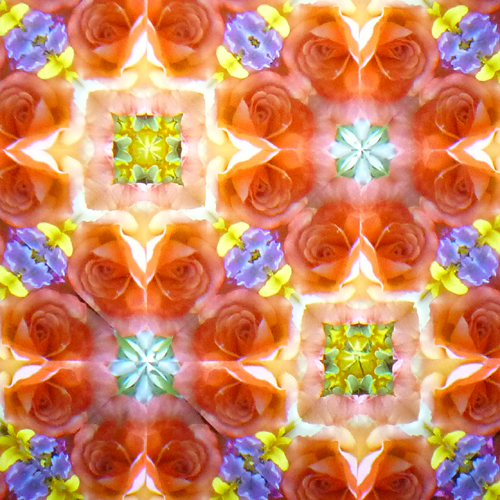 所さん お届けモノです！]テレイドスコープ・クリスタル／キルト：細野