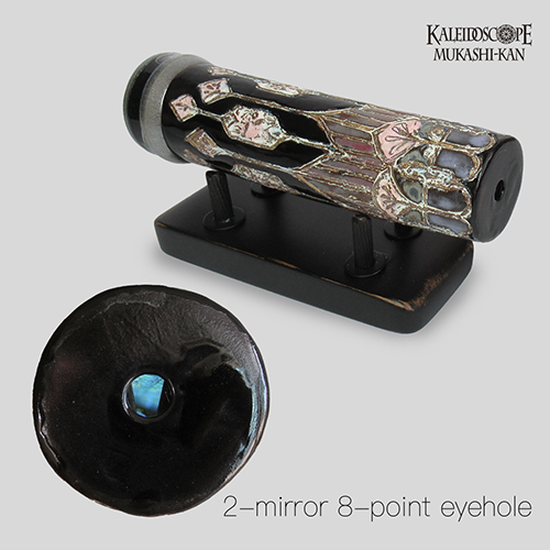 万華鏡：オイル]SERAPH ・セラフ/ 黒釉中世スウォード模様 ： 小嶌 淳