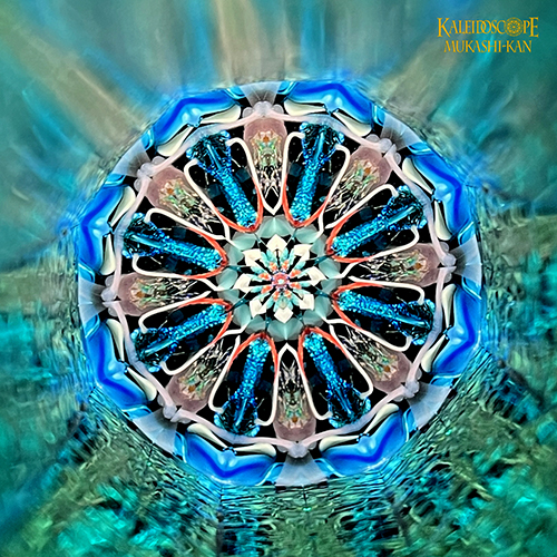 万華鏡：オイル]SERAPH ・セラフ/ 黒釉中世スウォード模様 ： 小嶌 淳