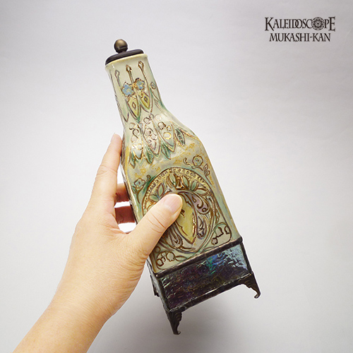 吉田真さん作　陶器の万華鏡(露草) 吉田真さん作 陶器の万華鏡(露草) - メルカリ