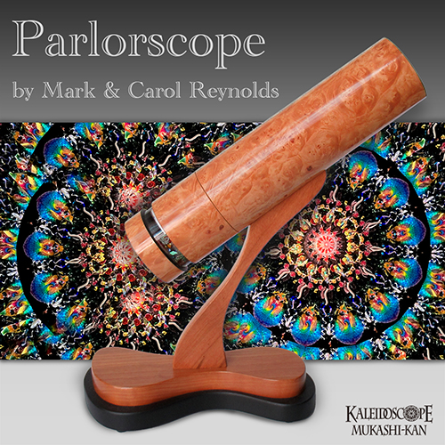 大人気作家作品！高級オイルチェンバー万華鏡 カレイドスコープ オイルチェンバースコープ]Handheld_Maple : Mark & Carole Reynolds