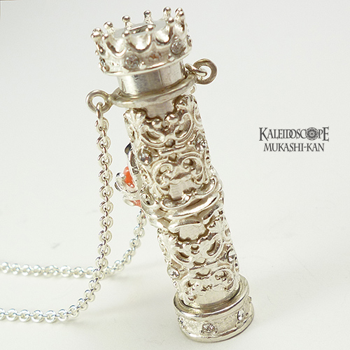 シルバー万華鏡]クラシック・カレイドスコープ・ローズ（ロング